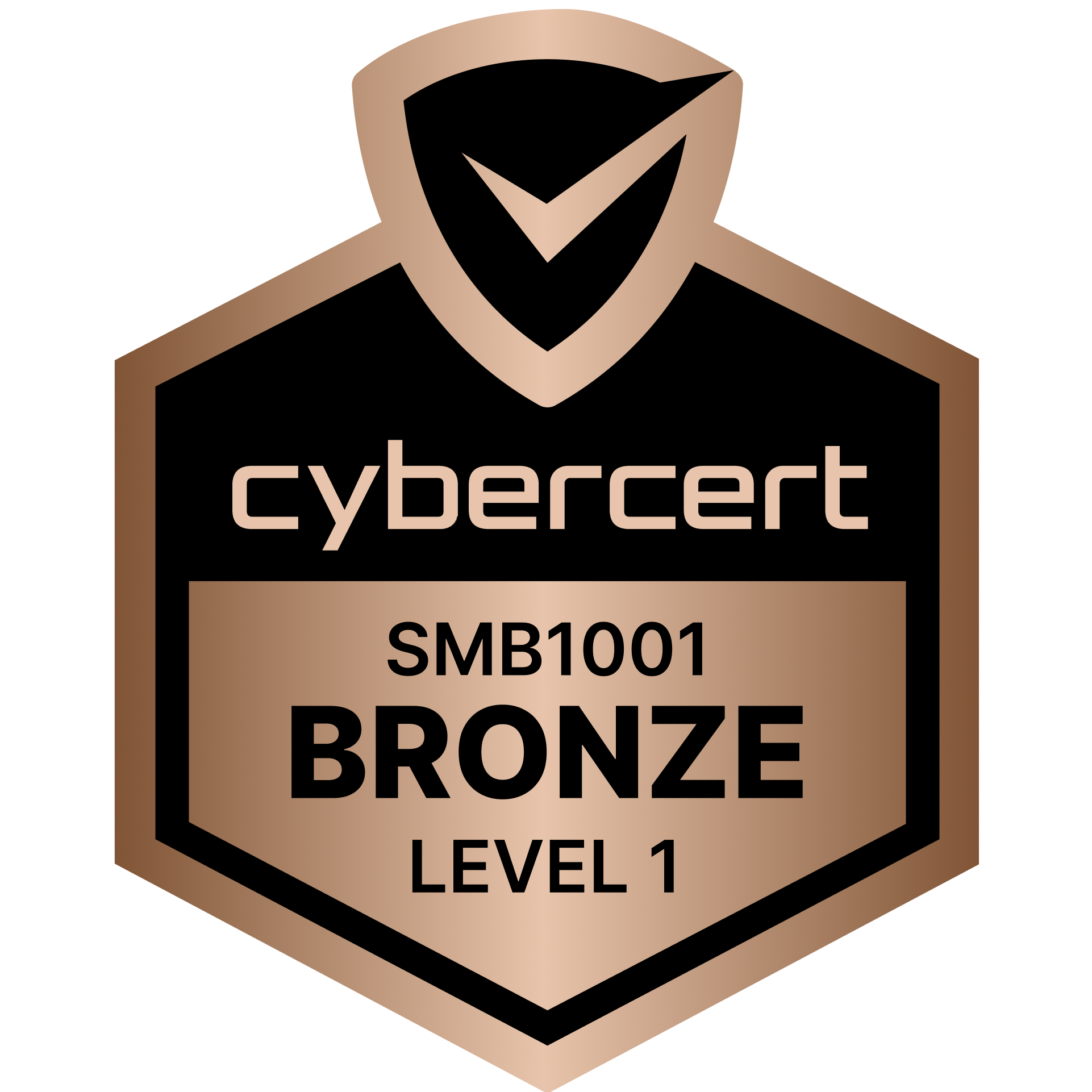 CyberCert SMB1001 Bronze Certified - Australian Cybersecurity Standard for Small-Medium Businesses